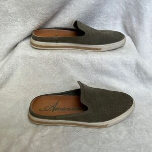 American Rag Green Mules